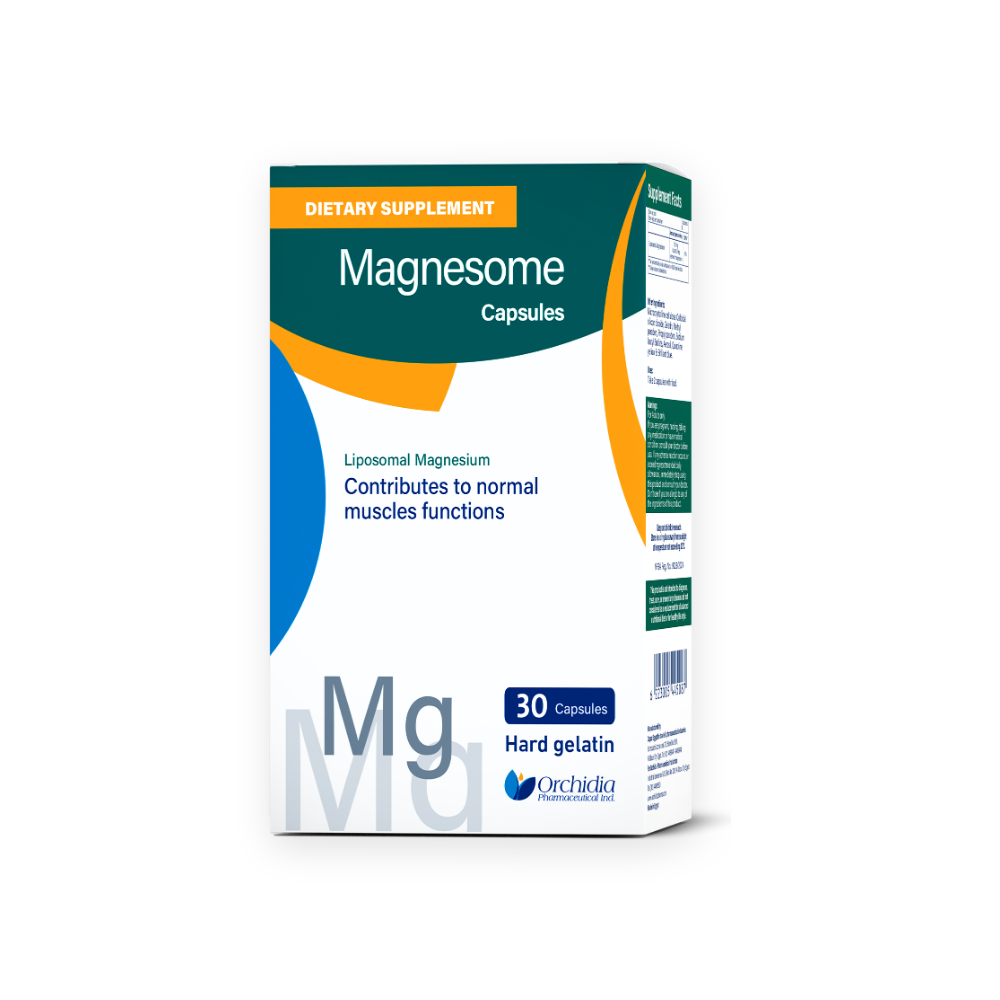 Magnesome, Liposomal Magnesium Supplement – 30 Capsules Single
