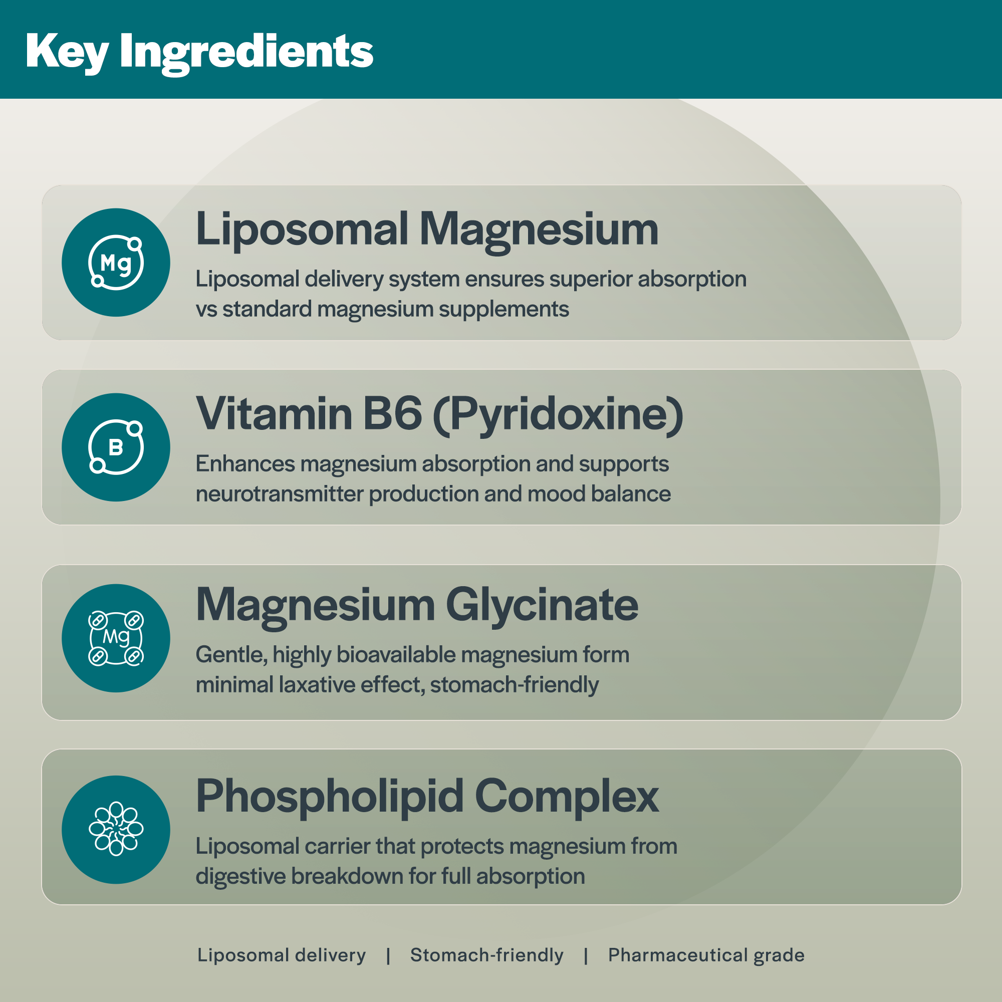 Magnesome, Liposomal Magnesium Supplement – 30 Capsules