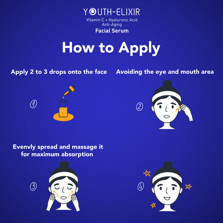 Youth Elixir Vitamin C & Hyaluronic Acid Serum | 30ml