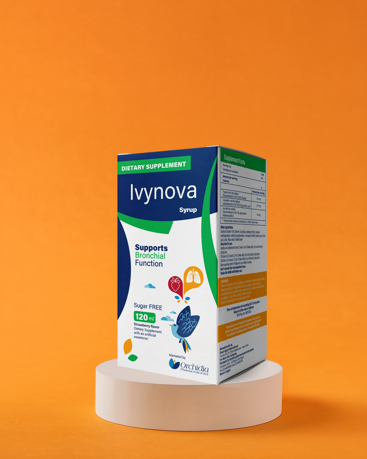 Ivynova Syrup Natural Cough Relief for All Family