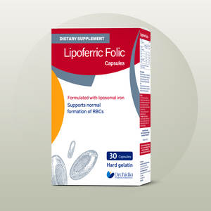 Lipoferric Folic – 30 Capsules