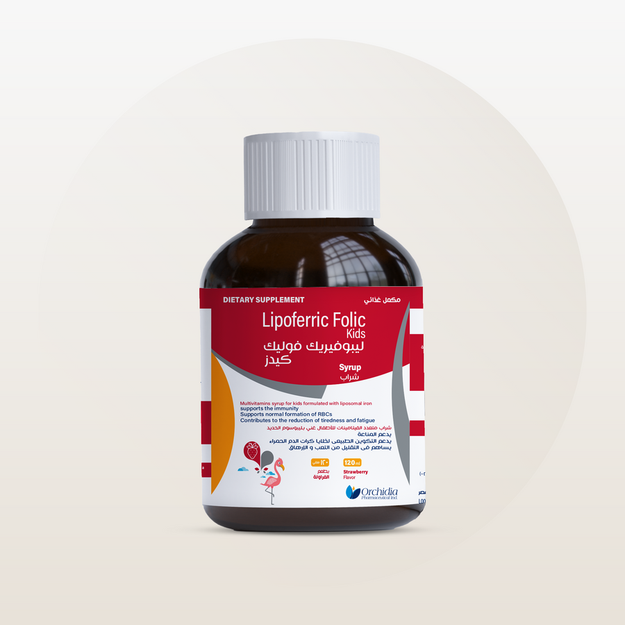 Lipoferric شراب – 120 ml